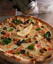 Olio pizza, ресторан фото