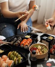 Сушіманія, суші з собою фото