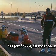 Прокат ретро скутерів фото