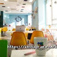 Bibliotech, кафе фото