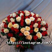 7 троянд, оптово-роздрібний склад квітів фото