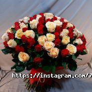 7 троянд, оптово-роздрібний склад квітів фото