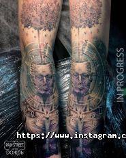 Pain street tattoo, тату-салон фото