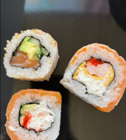 Black Sushi, суши фото