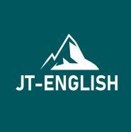 Логотип JT-ENGLISH, школа англійської мови м. Кропивницький
