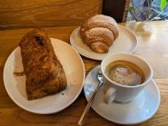 Кафе-croissant, кафе фото
