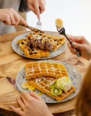 Waffle Time, кафе фото
