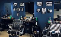 Kraken barbershop, чоловіча перукарня фото