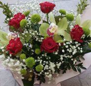 Мальви, квітковий магазин фото