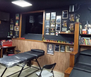 Pain street tattoo, тату-салон фото