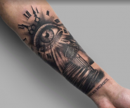 Ateas tattoo, тату-салон фото