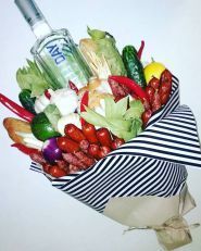 Борщ букет, майстерня смачної флористики фото