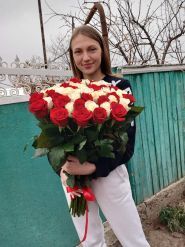 Роза Волинь, доставка квітів фото