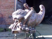 Элитная художественная ковка, кованая скульптура фото