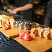 Fugu sushi, суші-бар фото