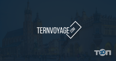 Логотип Ternvoyage, пасажирські перевезення м. Тернопіль