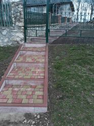 Вкладання бруківки фото