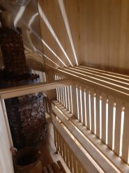 Возле леса, баня фото