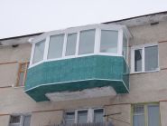 Володимир, обшивка балкону фото