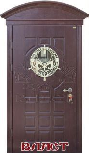 Власт, броньовані двері за індивідуальним проектом фото