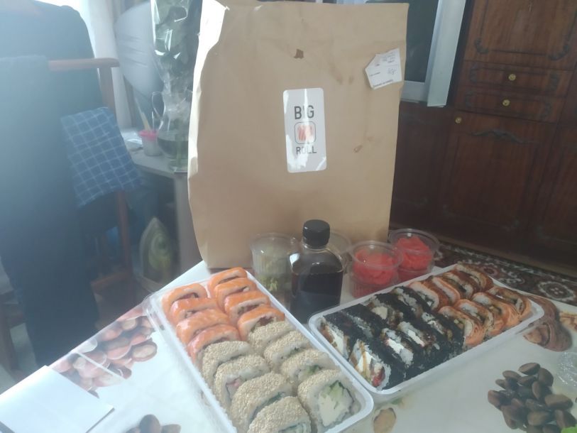 Отзывы о “Bigroll, доставка суши и роллов” - фото 1