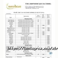 Миронівські-насіння відгуки фото