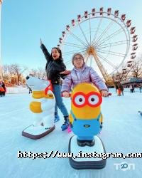 Каток в парке Шевченко Одесса фото