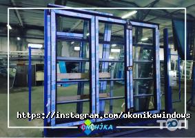 Оконіка, металопластикові вікна та двері фото