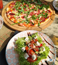 Доставка пиццы, суши и обедов Сиеста фото