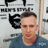 Men's style, мужская парикмахерская фото