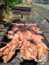 Свежее мясо, мясной магазин фото