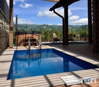 Загреток, баня на дровах