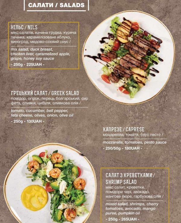 Список популярных ресторанов Львова с панорамным видом