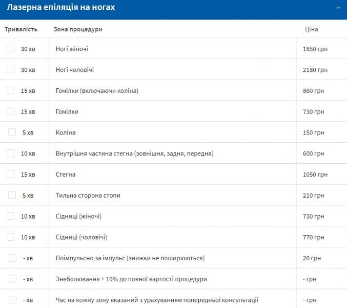 Где сделать лазерную эпиляцию в Виннице до лета? Обзор центров и прайс