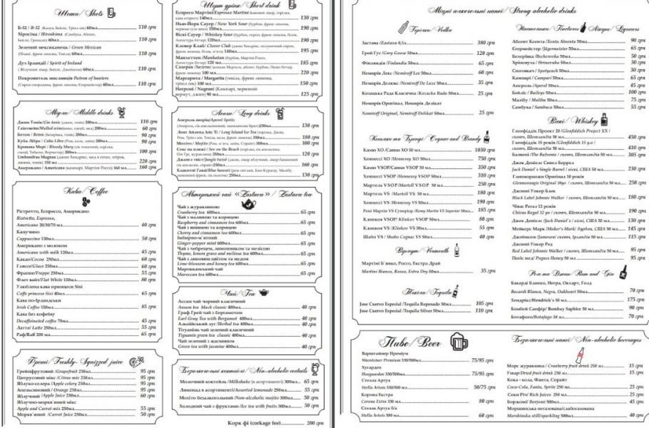 Лучшие рестораны Черкасс в 2021 году