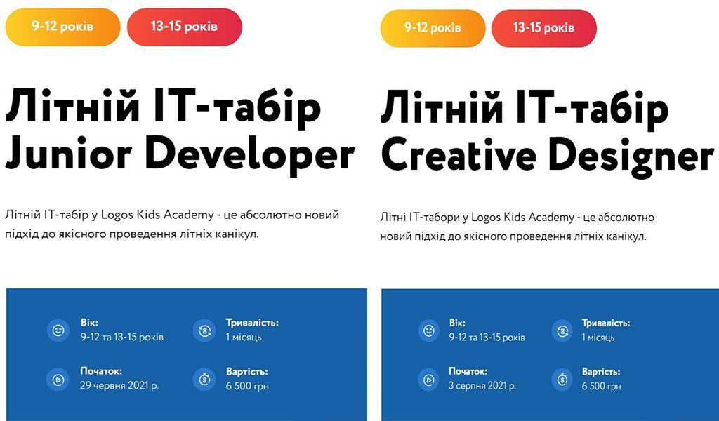 IT-курси для детей во Львове: цены, программа обучения, особенности