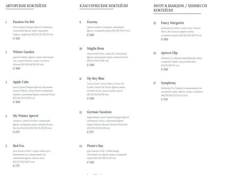 Киев как на ладони: список популярных ресторанов столицы с панорамным видом