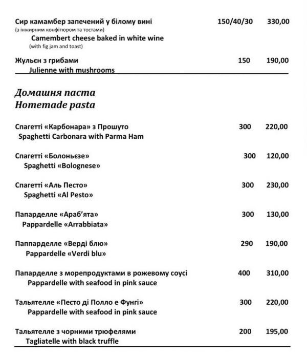 Список популярных ресторанов Львова с панорамным видом