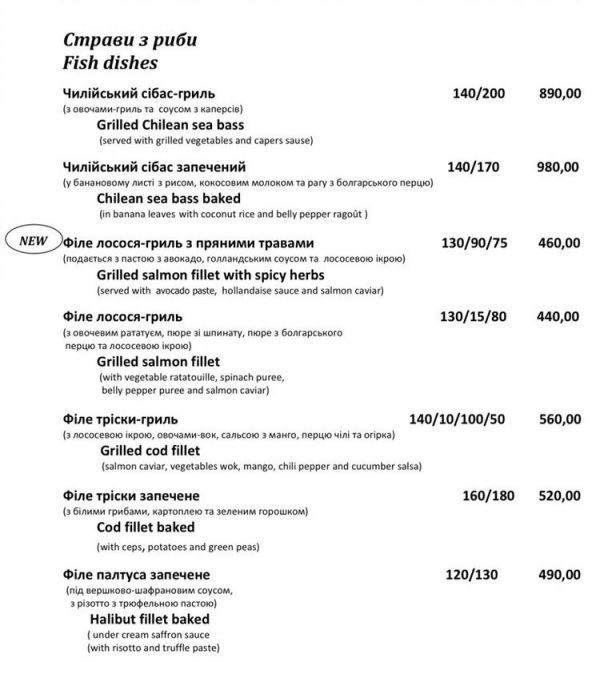 Список популярных ресторанов Львова с панорамным видом