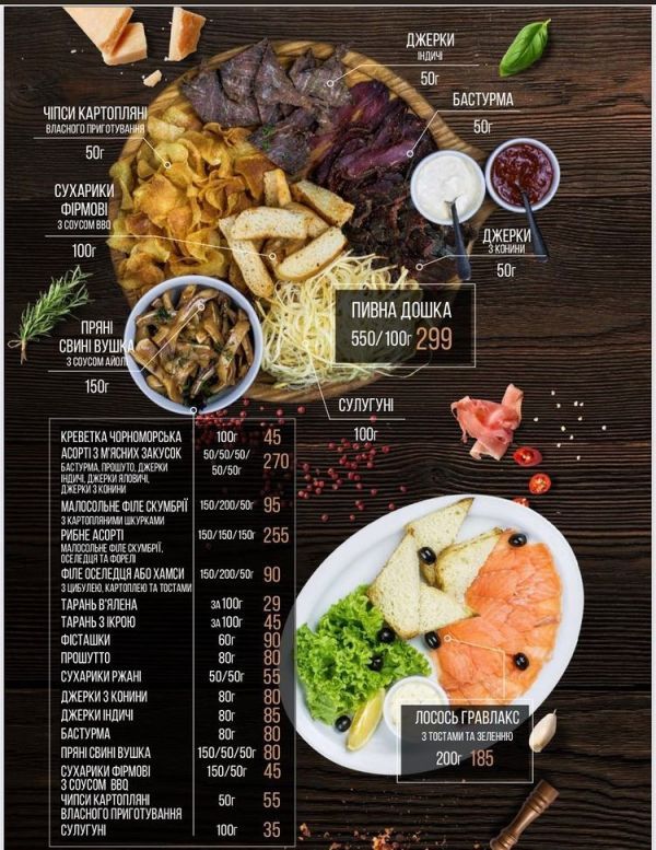 Морепродукты и рыбные рестораны в Херсоне