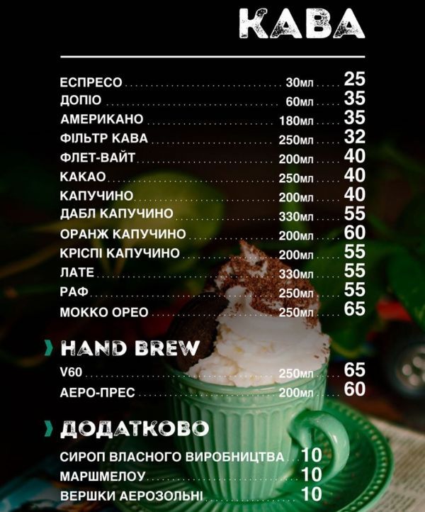 Позавтракаем? Кафе и кофейни Черновцов с утренним меню