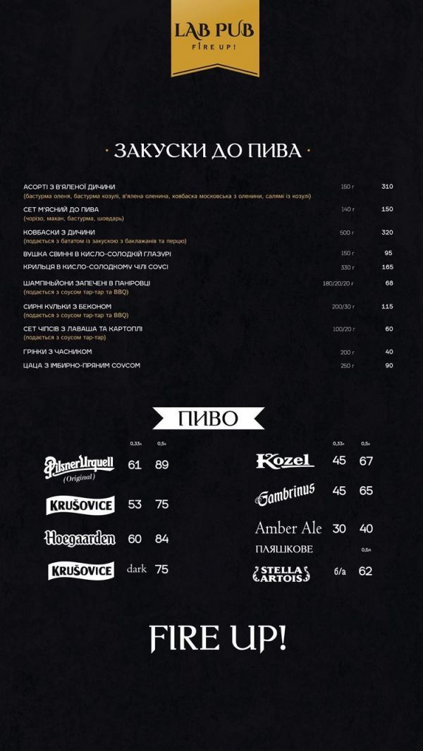 Светлое или темное? Выбираем пивницы в Ужгороде