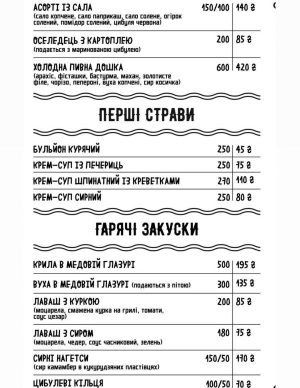 Светлое или темное? Выбираем пивницы в Ужгороде