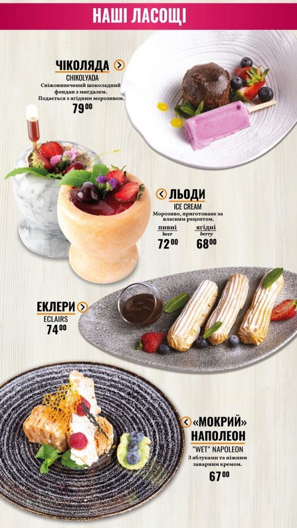 Интересные рестораны Тернополя с необычными интерьерами