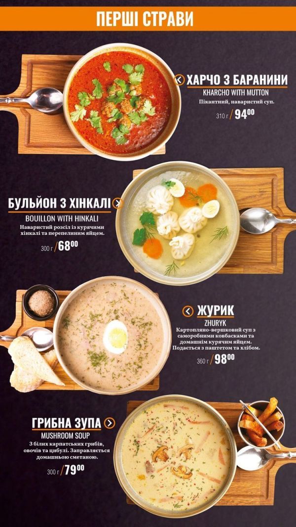 Интересные рестораны Тернополя с необычными интерьерами